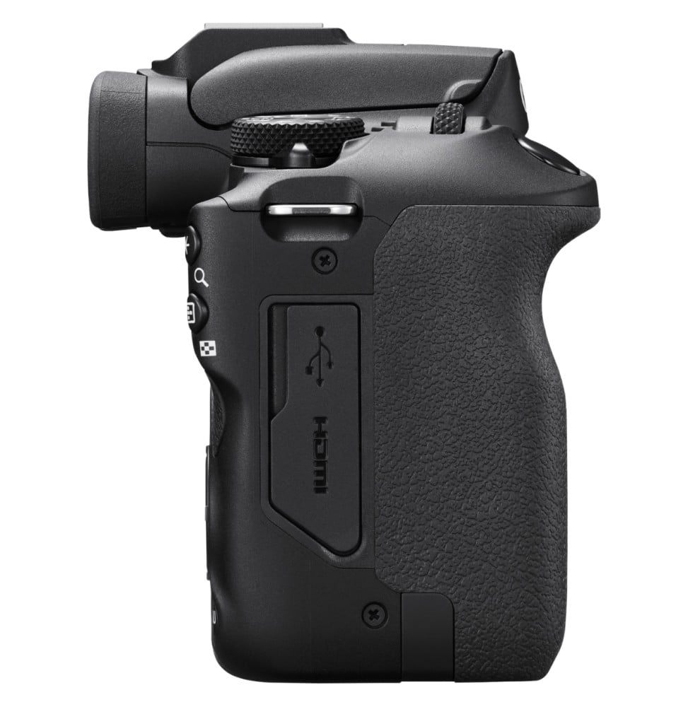 Appareil photo hybride Canon EOS R100 + Objectif RF-S 18-45mm F4.5-6.3 IS STM (4549292214598)