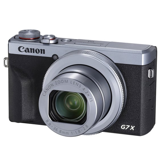Appareil photo compact Canon PowerShot G7 X Mark III Argent (4549292137781)