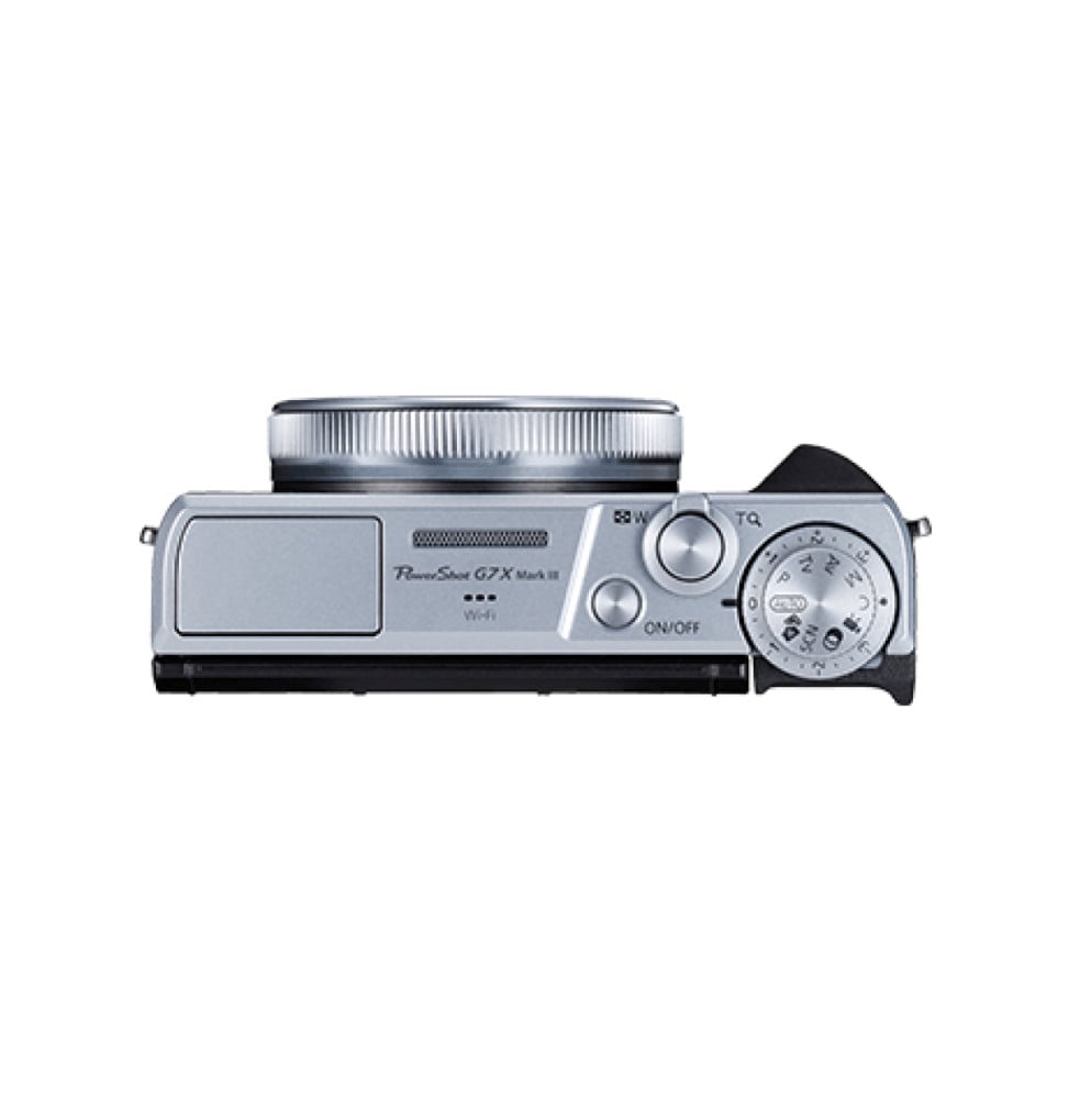 Appareil photo compact Canon PowerShot G7 X Mark III Argent (4549292137781)