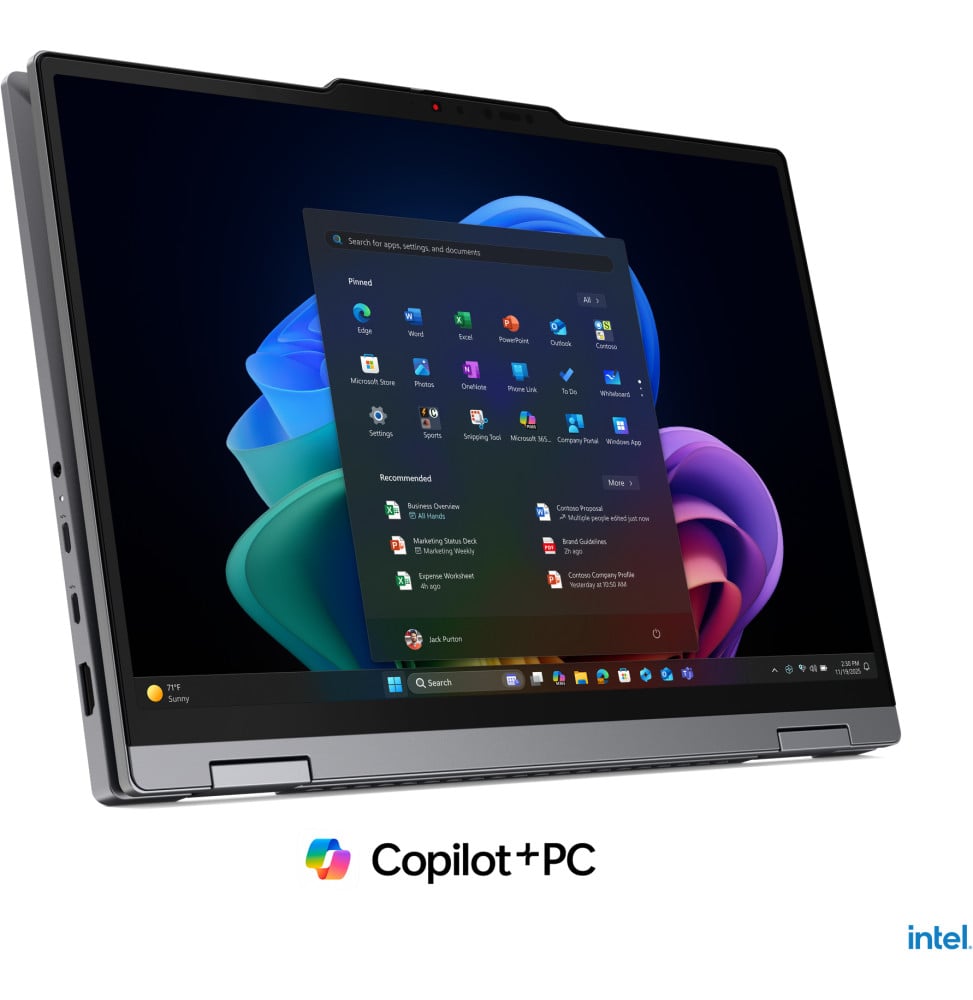 Ordinateur Portable Convertible 2-en-1 Lenovo ThinkPad X1 2-in-1 Gen 11 Aura Edition (21V9002SFE) – vue 5