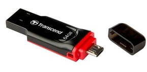 Clé USB/Micro USB OTG Android Transcend JetFlash340 USB 2.0