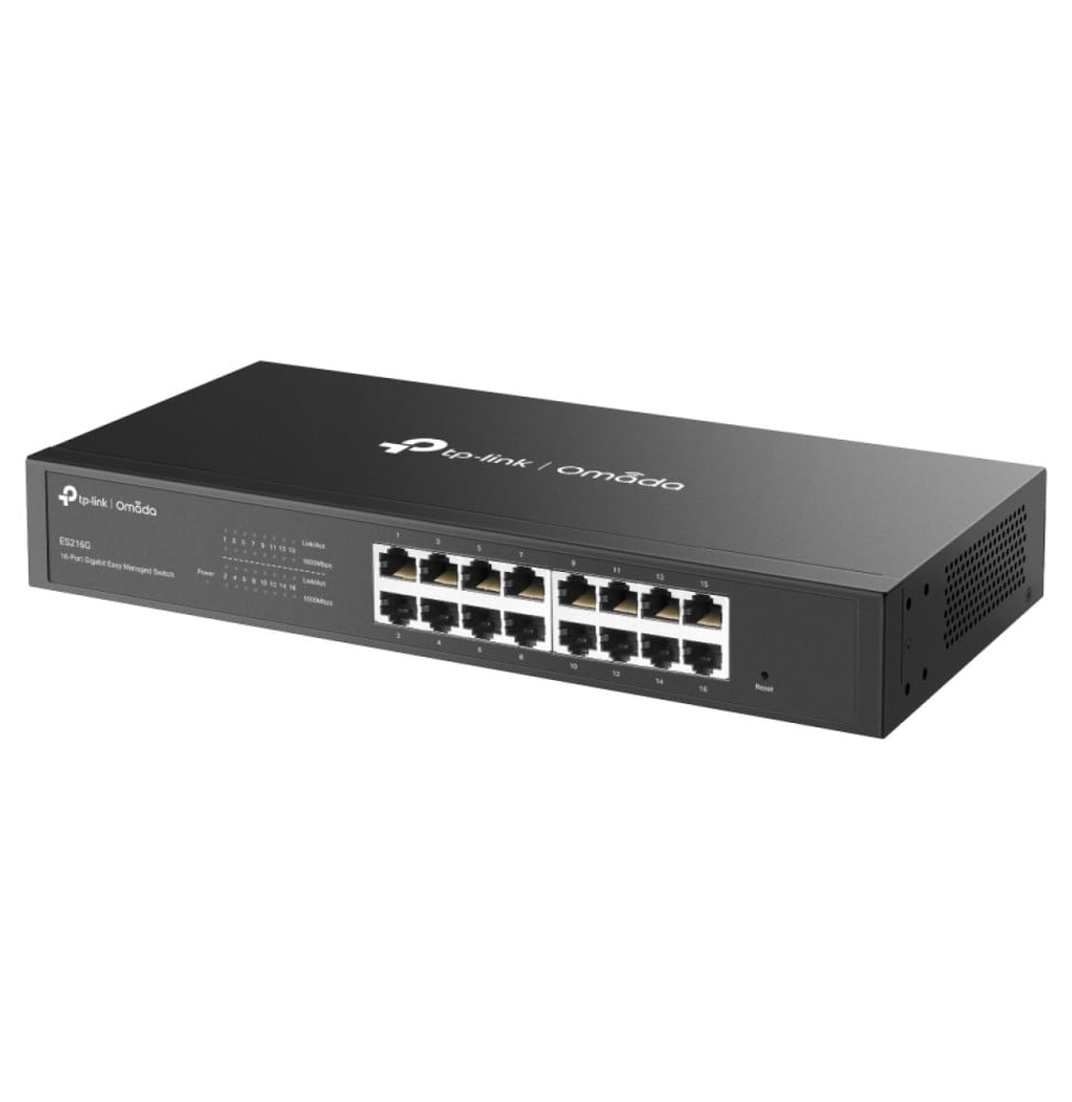 مبدّل Easy Managed من TP-Link طراز ES216G Omada بـ16 منفذ Gigabit — صورة 1