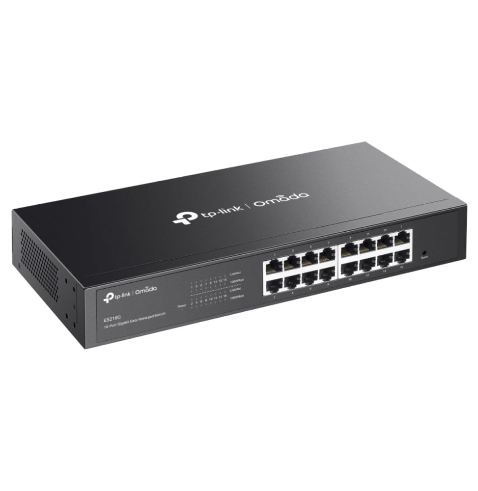 مبدّل Easy Managed من TP-Link طراز ES216G Omada بـ16 منفذ Gigabit — صورة 3