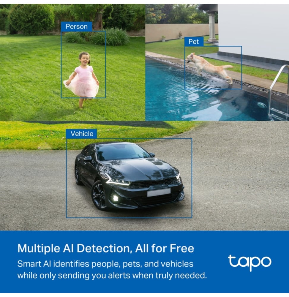 TP-Link Tapo C425 Kit 2K Battery-Powered Solar Security Camera — image 6