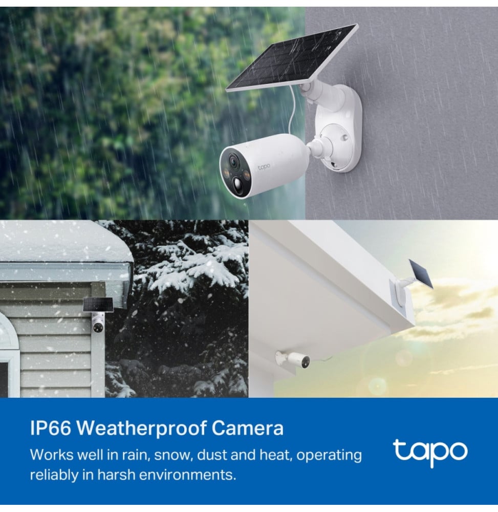 TP-Link Tapo C425 Kit 2K Battery-Powered Solar Security Camera — image 9