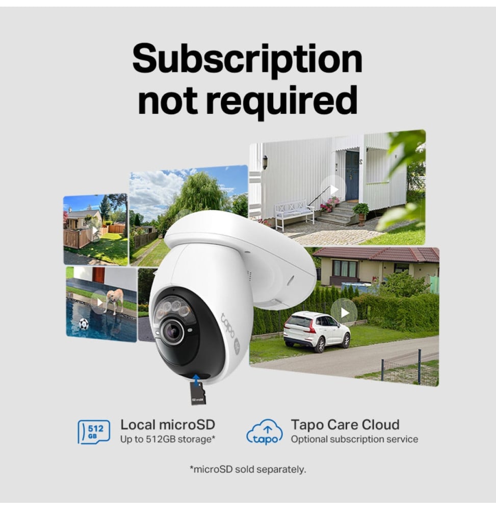كاميرا مراقبة شمسية من TP-Link طراز Tapo C660 Kit بدقة 4K قابلة للدوران والإمالة — صورة 8