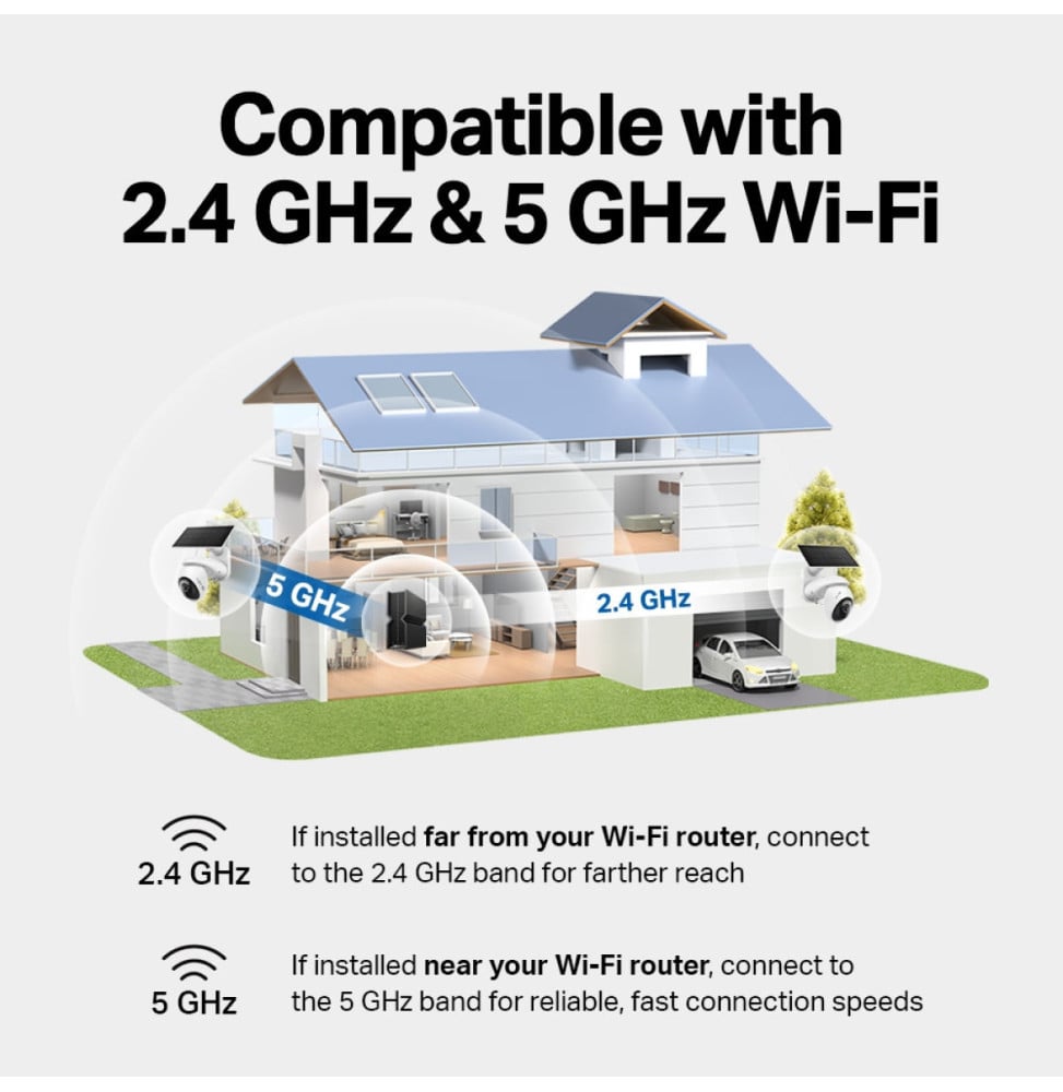 Caméra de surveillance solaire TP-Link Tapo C660 Kit 4K panoramique/inclinable