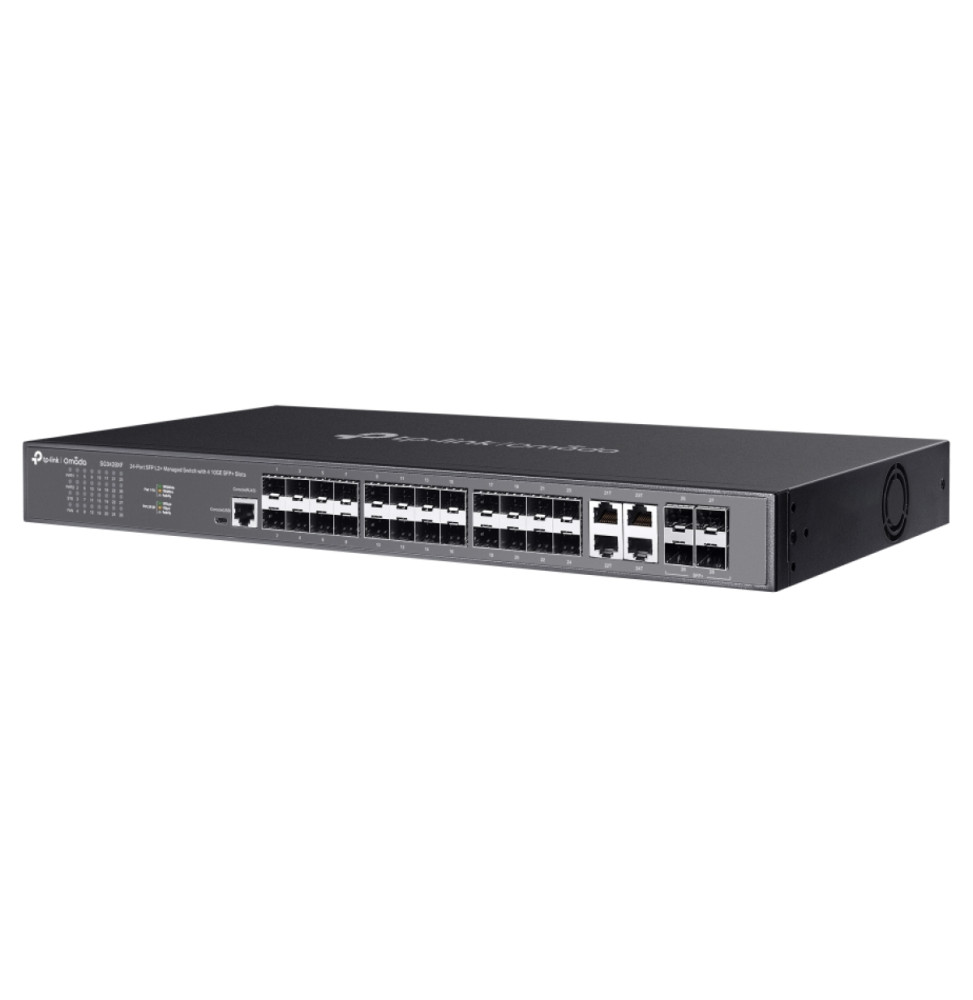 Switch administrable TP-Link SG3428XF Omada L2+ 24 SFP + 4 SFP+ 10G