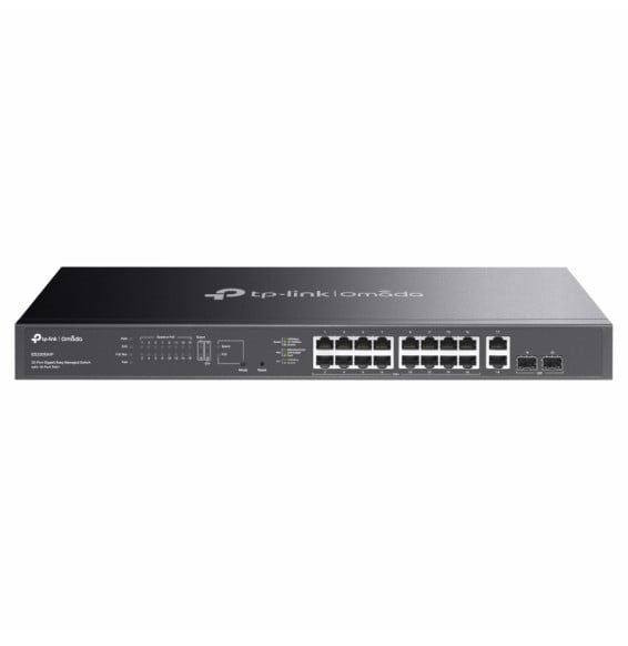 Switch Easy Managed TP-Link ES220GMP Omada 20 ports Gigabit avec 16 ports PoE+