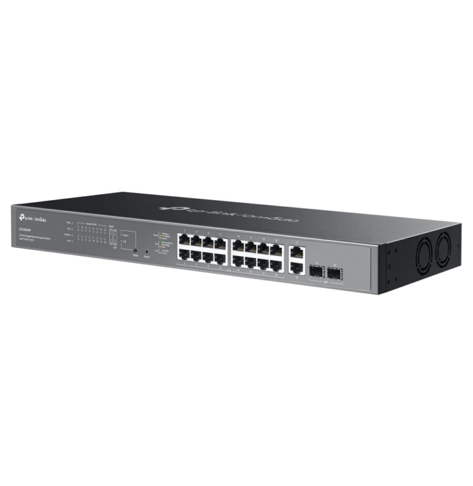 Switch Easy Managed TP-Link ES220GMP Omada 20 ports Gigabit avec 16 ports PoE+