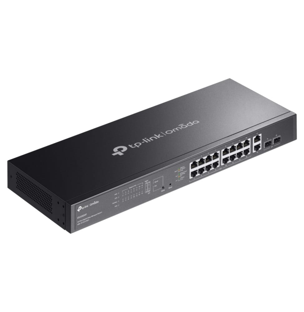 Switch Easy Managed TP-Link ES220GMP Omada 20 ports Gigabit avec 16 ports PoE+