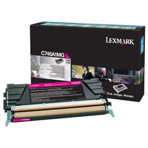 Toner Magenta 7000 pages Lexmark C746, C748 Return Program (C746A1MG)