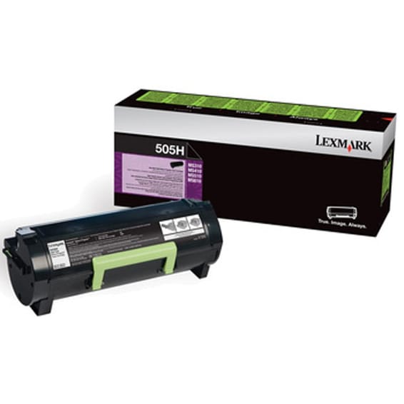 Toner Noir 5.000 pages 505H longue durée du Programme de retour (50F5H00)