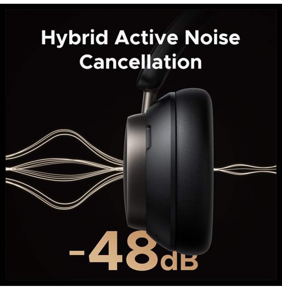Casque sans fil Ugreen Studio Pro HiTune Max6 Hybrid ANC Noir (55687)