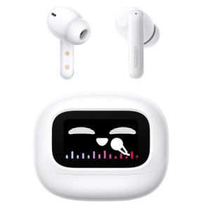 Écouteurs sans fil Ugreen EchoBuds Magic HiTune T6 Magic ANC à écran tactile Blanc (55137) — image 2