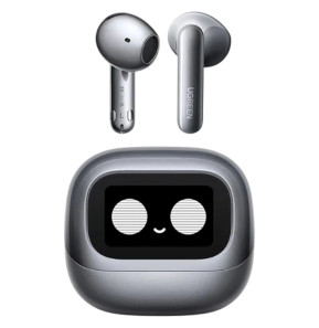 Écouteurs sans fil Ugreen LightBuds Magic ANC à écran tactile Gris (75288)