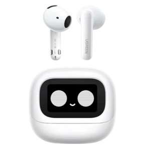 Écouteurs sans fil Ugreen LightBuds Magic ANC à écran tactile Blanc (65386)