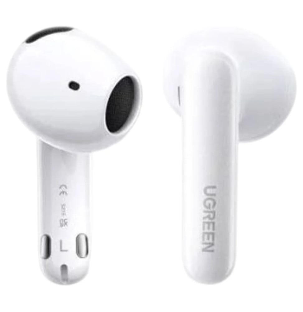 Écouteurs sans fil Ugreen LightBuds Magic ANC à écran tactile Blanc (65386)