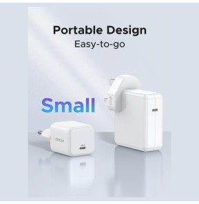 Chargeur Ugreen X512 USB-C 20W GaN Blanc (55554) — image 3