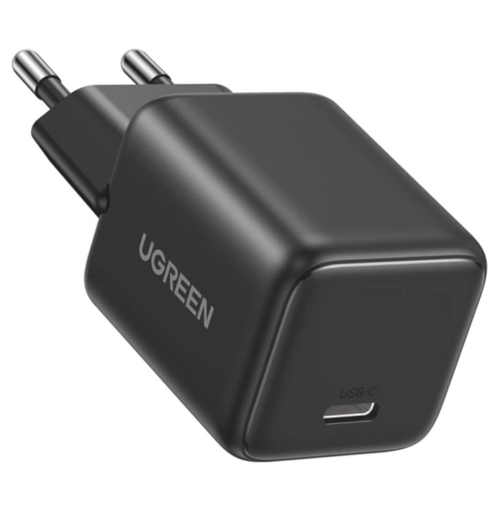 شاحن Ugreen X512 USB-C بقدرة 20W بتقنية GaN، رمادي (55528) — صورة 1