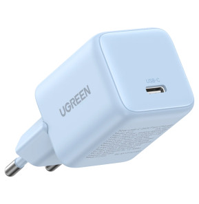 Chargeur Ugreen X513 USB-C 30W GaN Bleu (65010)