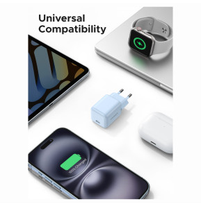 Chargeur Ugreen X513 USB-C 30W GaN Bleu (65010) — image 3