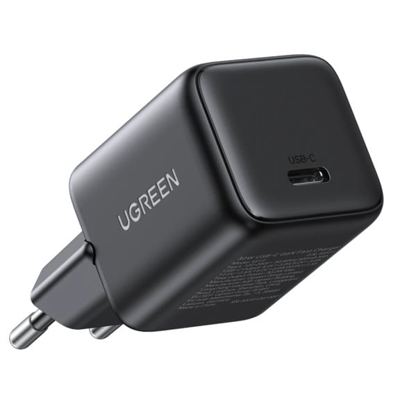 Chargeur Ugreen X513 USB-C 30W GaN Noir (65007)
