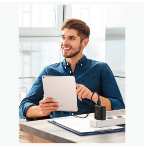 Chargeur secteur Ugreen 36W Quick Charge 3.0 2 ports USB-A Noir (10216) — image 7