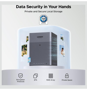 Serveur NAS 4 baies Ugreen NASync DH4300 Plus (85660) — image 6
