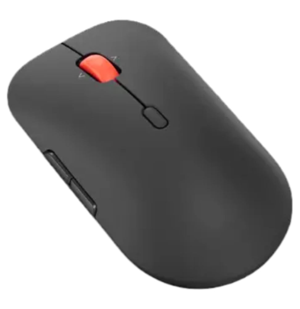Souris sans fil Bluetooth Lenovo Multi-Mode Pro Plus 6050 - Noir éclipse (4Y51S61876)