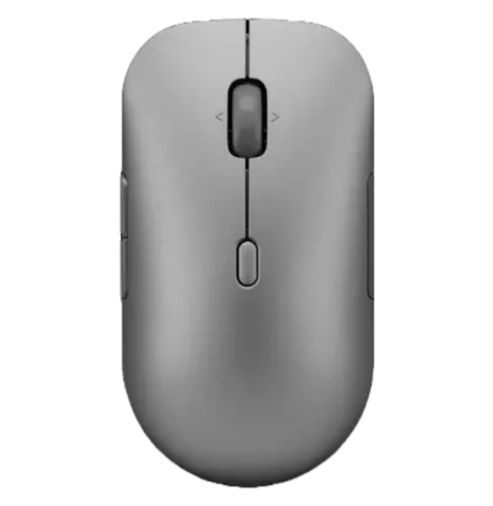 Souris sans fil Bluetooth Lenovo Multi-Mode Pro Plus 6050 - Gris lune (4Y51S61878)