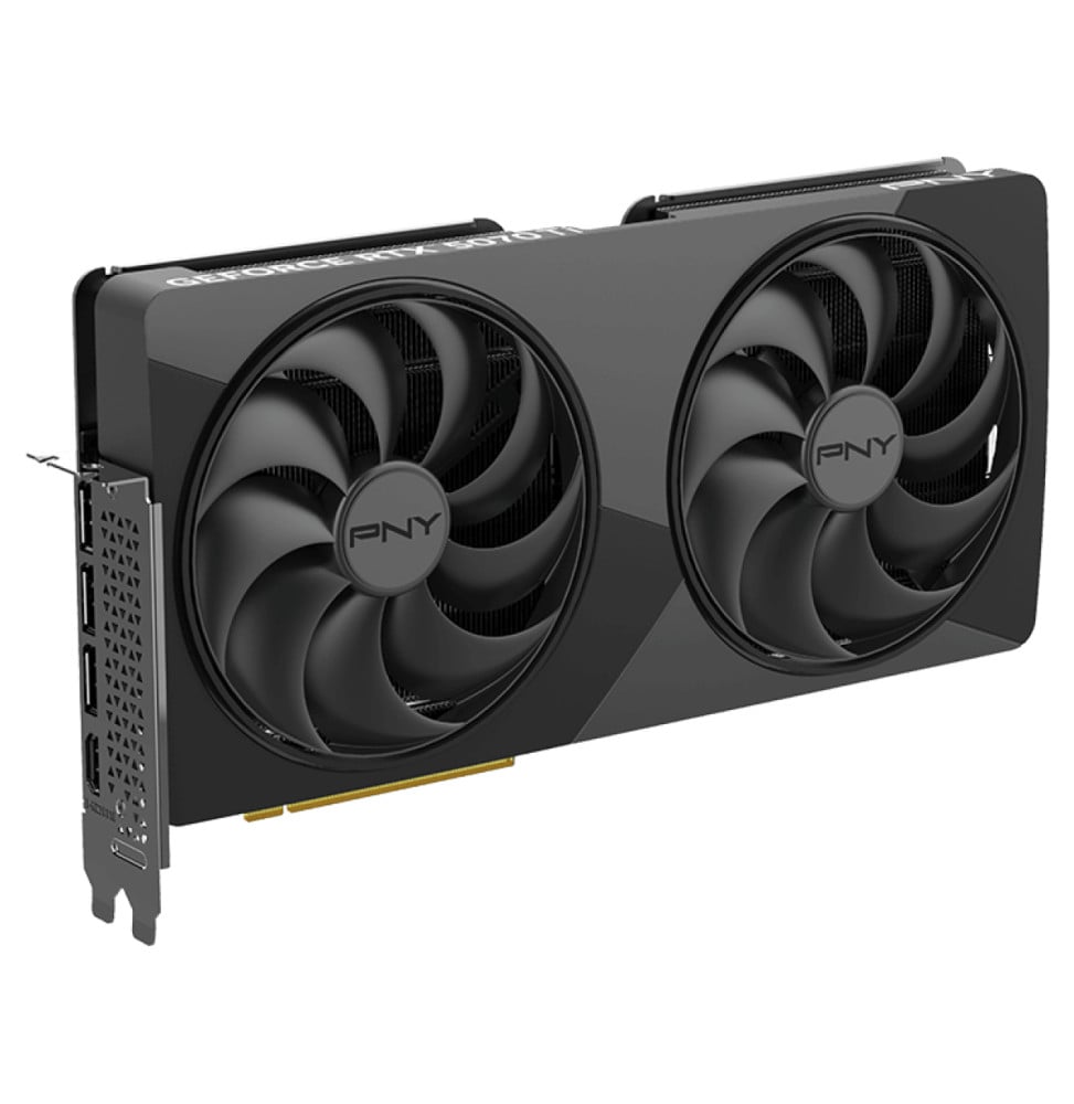 Carte graphique PNY GeForce RTX 5070 Ti 16 Go OC Slim Dual Fan (VCG5070T16DFSXPB1-O)