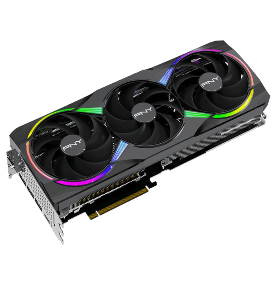 بطاقة رسومات PNY GeForce RTX 5080 سعة 16 جيجابايت ARGB EPIC-X RGB OC Triple Fan (VCG508016TFXXPB1-O) — صورة 1
