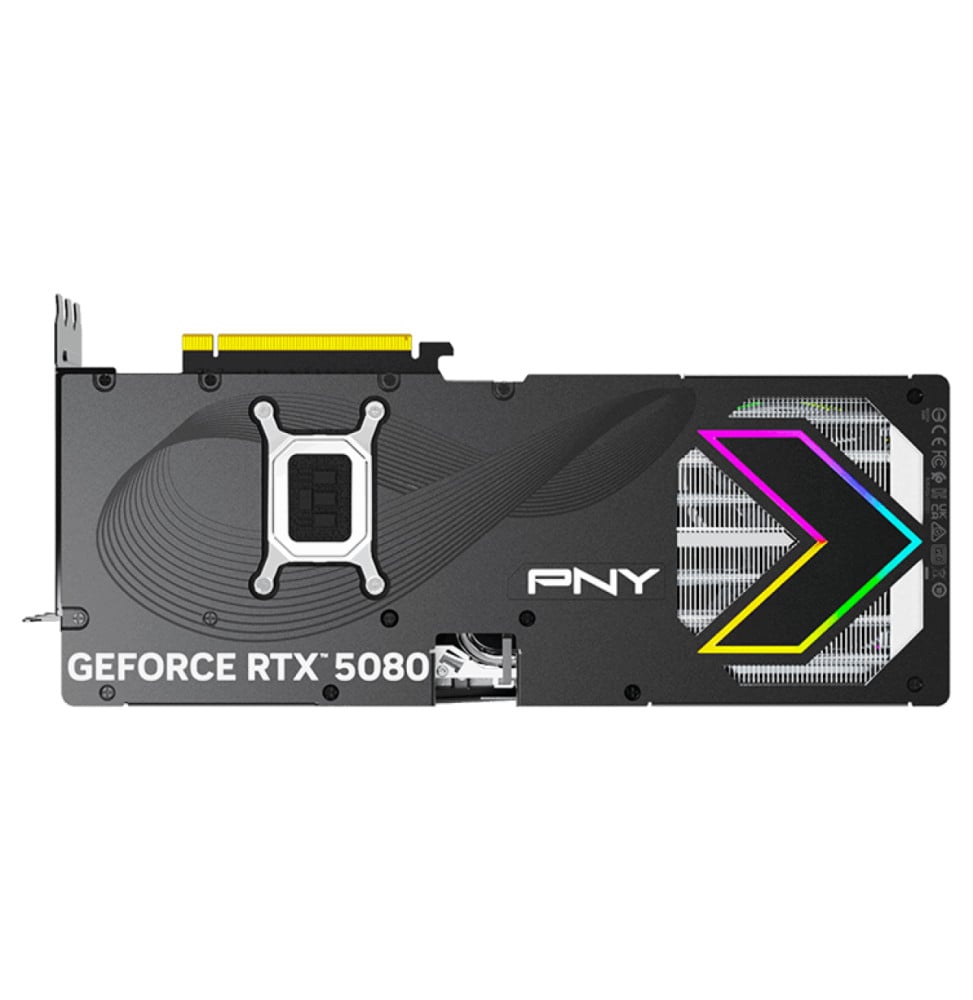 Carte graphique PNY GeForce RTX 5080 16 Go ARGB EPIC-X RGB OC Triple Fan (VCG508016TFXXPB1-O)