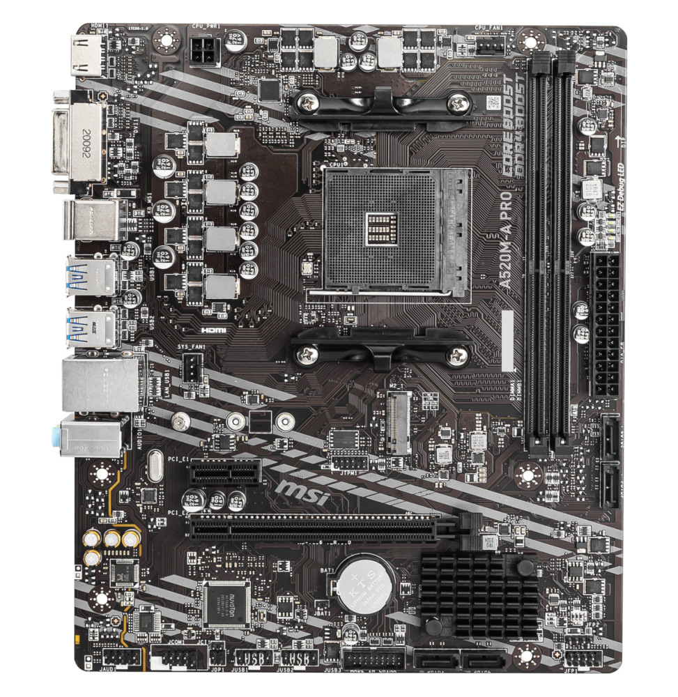 MSI A520M-A PRO AM4 Micro-ATX Motherboard (911-7C96-063) — image 2
