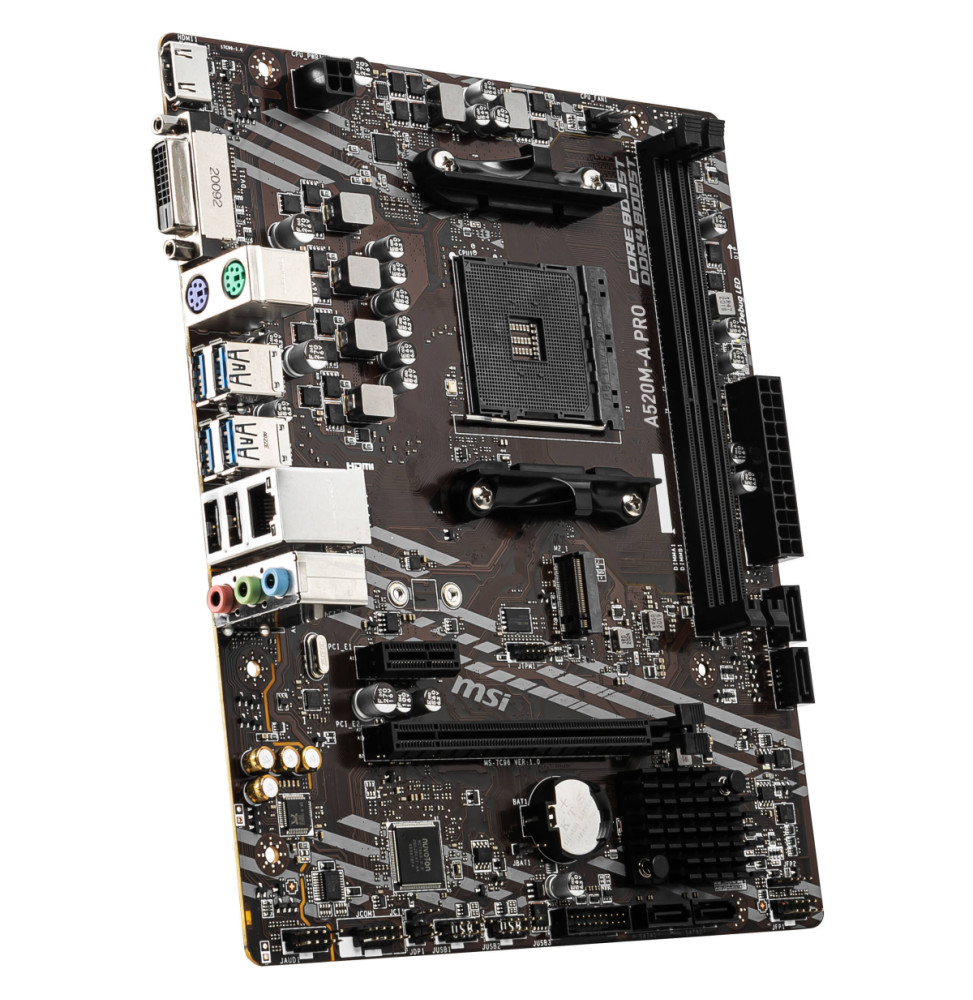 MSI A520M-A PRO AM4 Micro-ATX Motherboard (911-7C96-063) — image 3