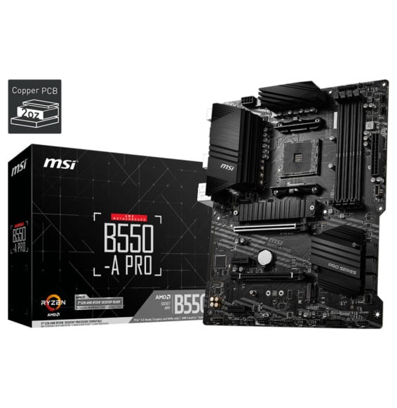 Carte Mère MSI B550-A PRO AM4 ATX (911-7C56-082)