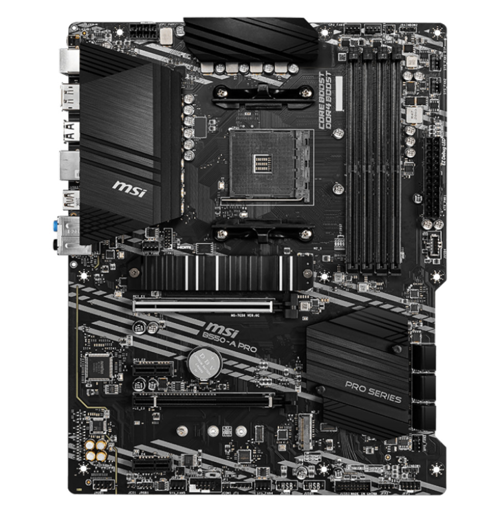لوحة أم MSI B550-A PRO AM4 ATX (911-7C56-082) — صورة 3