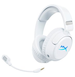 Casque gaming sans fil Bluetooth HyperX Cloud Flight 2 blanc (B5VC5AA) — image 4