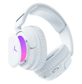 Casque gaming sans fil Bluetooth HyperX Cloud Flight 2 blanc (B5VC5AA) — image 7
