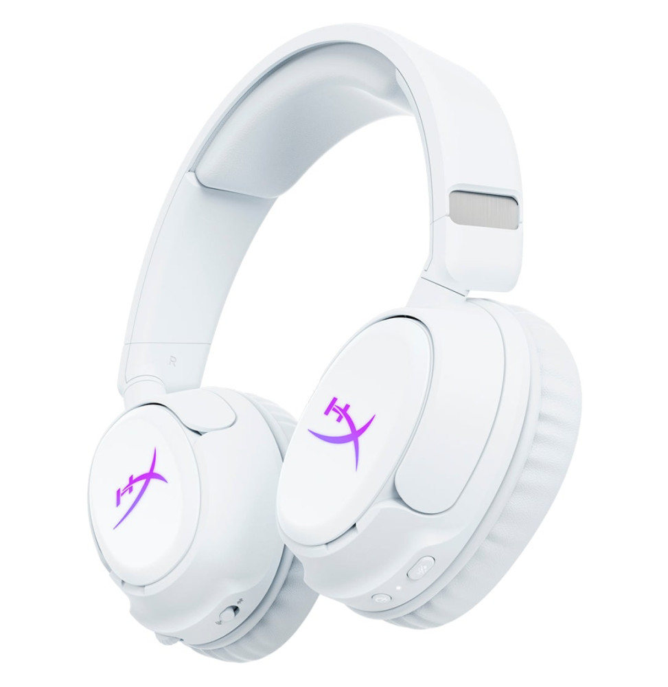 HyperX Cloud Flight 2 Wireless Bluetooth Gaming Headset, White (B5VC5AA) — image 8
