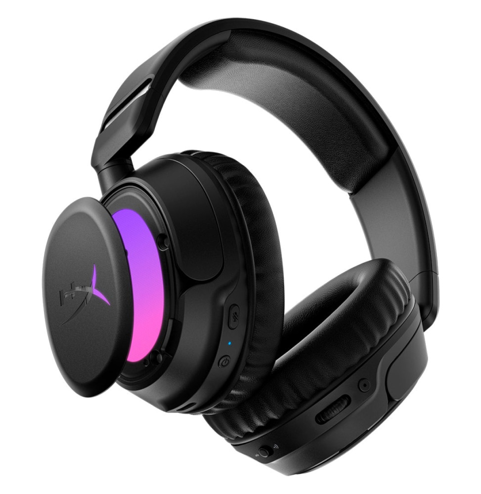 HyperX Cloud Flight 2 Wireless Bluetooth Gaming Headset, Black (B5VC4AA) — image 7