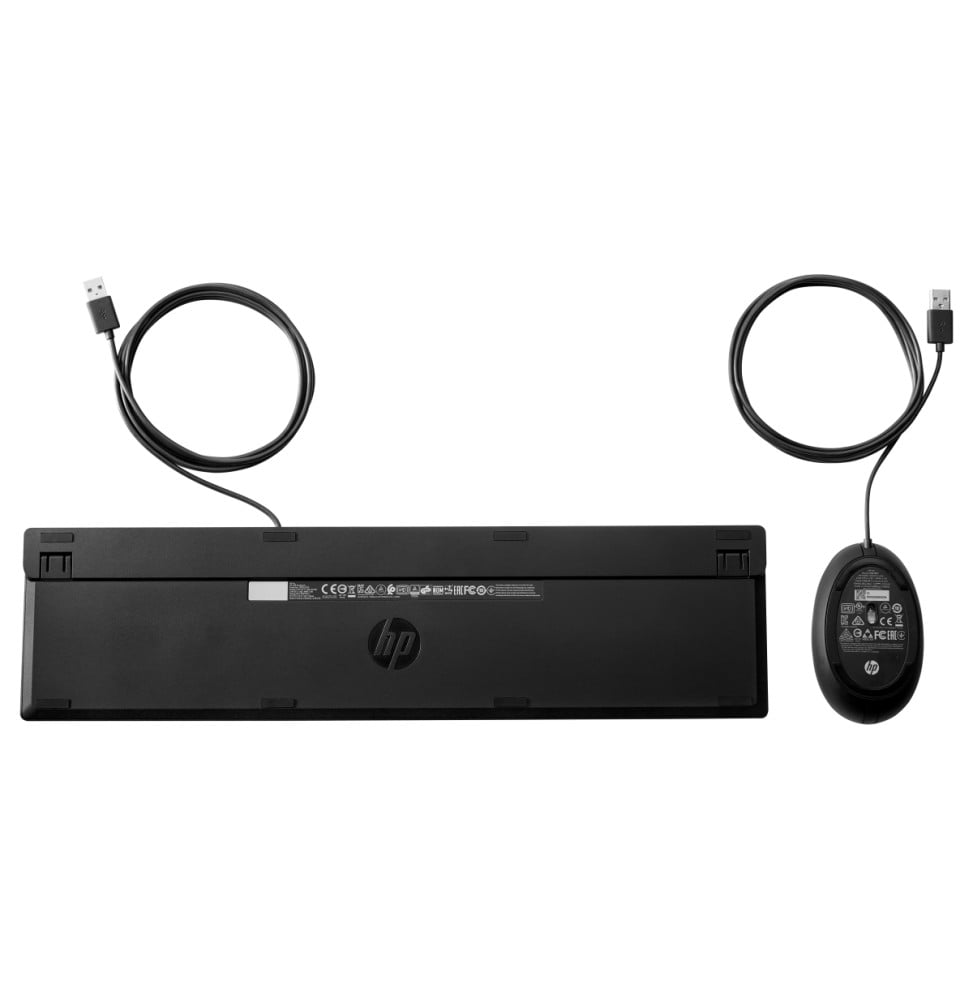 Ensemble clavier et souris filaires HP 320MK AZERTY (9SR36UT)