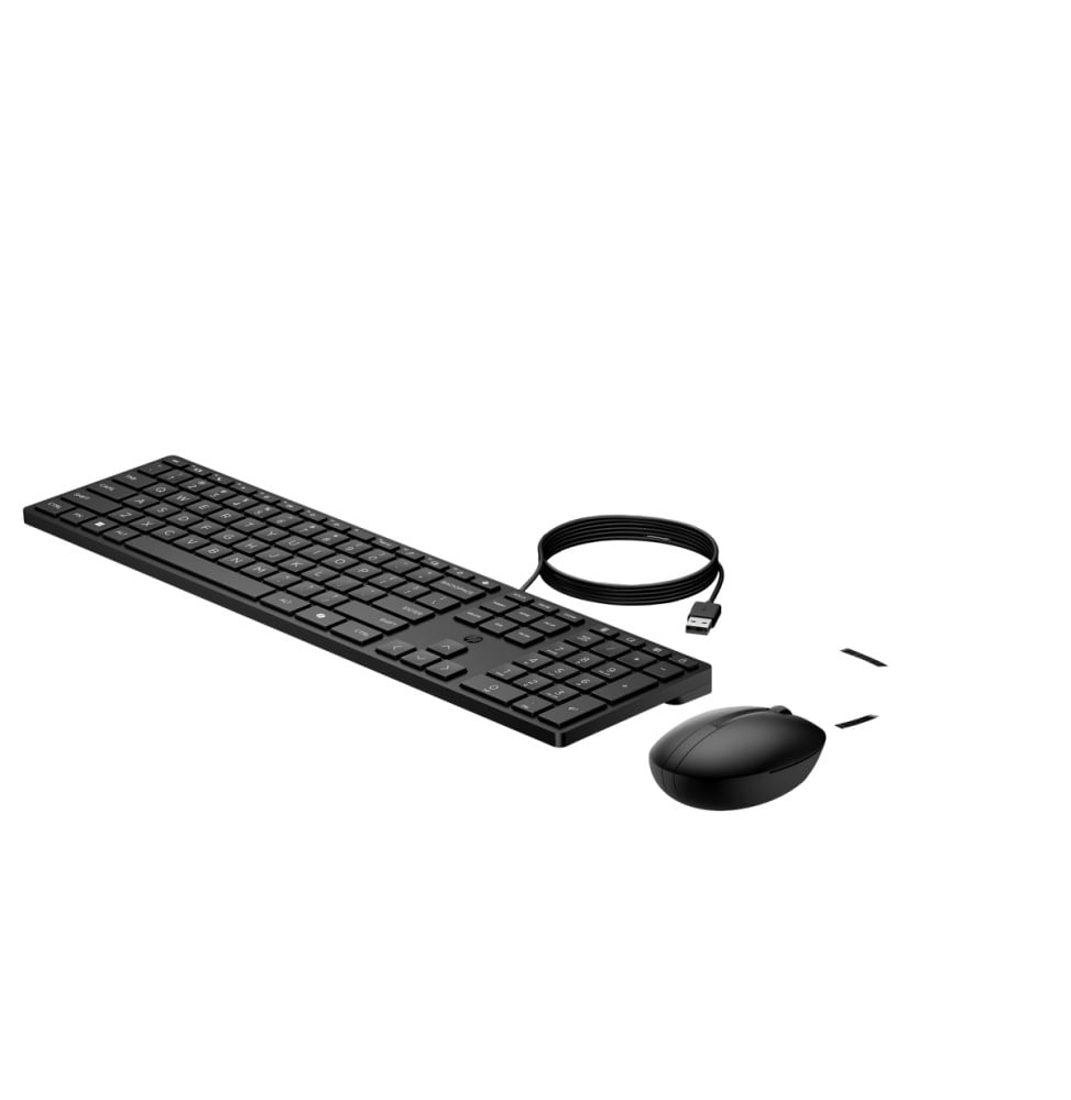 Ensemble clavier et souris filaires HP 320MK AZERTY (9SR36UT)