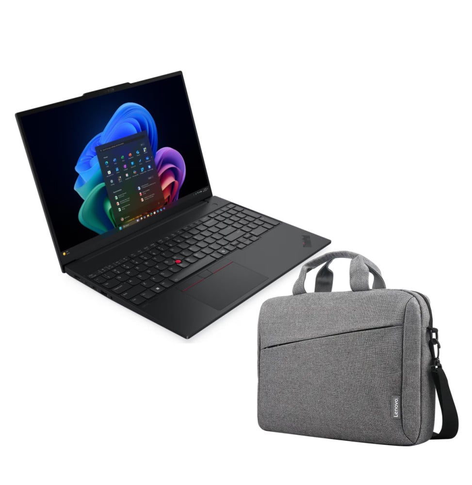 حاسوب محمول Lenovo ThinkPad E16 Gen 3 بمعالج Intel Core Ultra 7 258V و32 جيجابايت و512 جيجابايت + حقيبة مجانية (22AY0001FE) — صورة 2