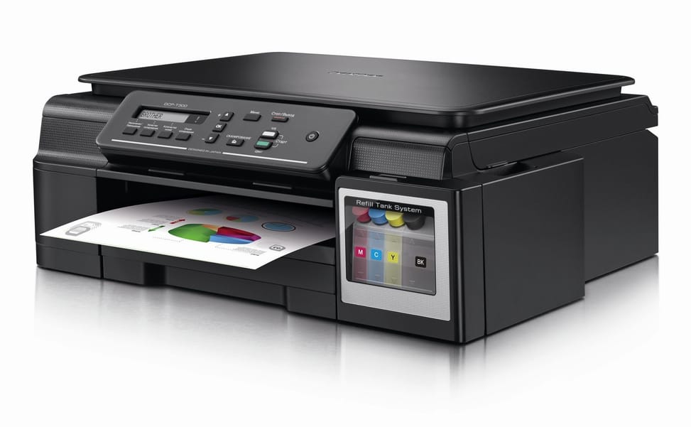Imprimante Couleur Jet d'encre 3-en-1 Brother DCP-T300