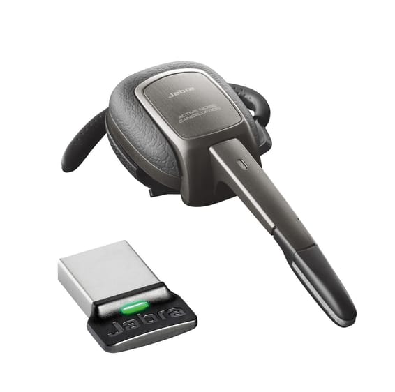 Oreillette Jabra SUPREME UC MC (Microsoft Lync) avec adaptateur USB Bluetooth Jabra LINK 360
