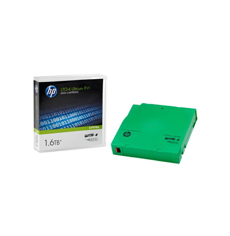 Bande de sauvegarde HP LTO-3 Ultrium 800 GB RW réinscriptible (C7973A)