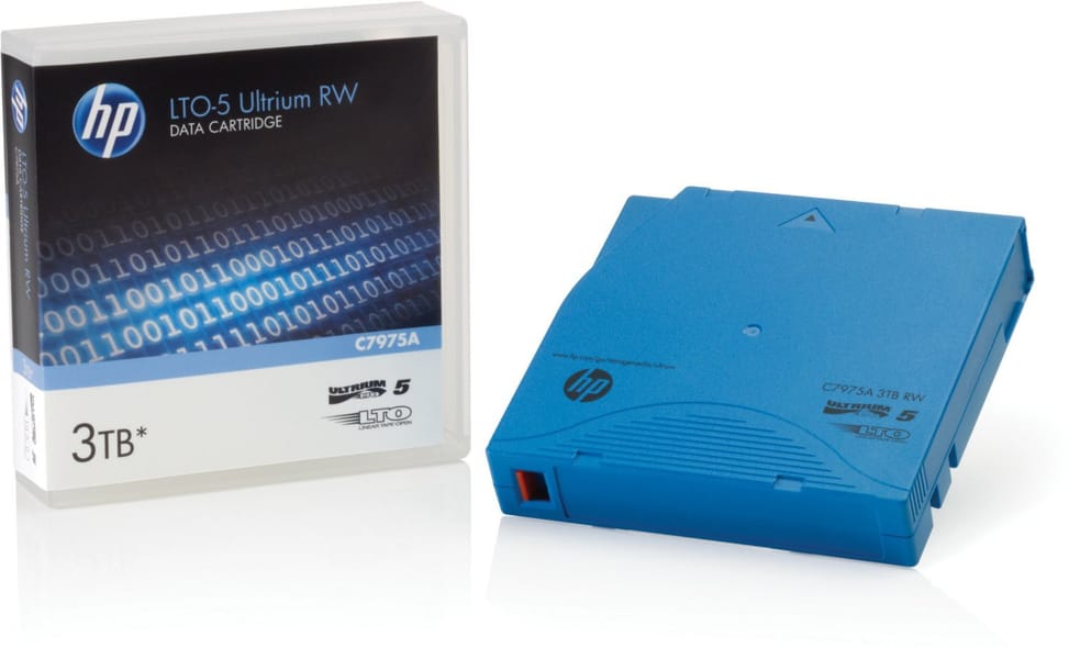 Bande de sauvegarde HP LTO-4 Ultrium 1,6 TB RW réinscriptible (C7974A)
