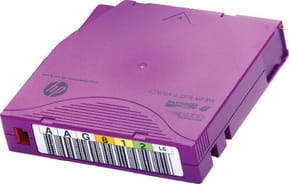 Pack 20 Bande de sauvegarde HP LTO-6 Ultrium 6.25TB MP RW à étiquetage non personnalisé (C7976AN)
